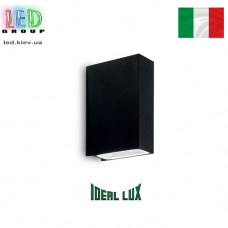 Вуличний світильник/корпус Ideal Lux, настінний, алюміній, IP44, чорний, TETRIS-2 AP2 NERO. Італія!